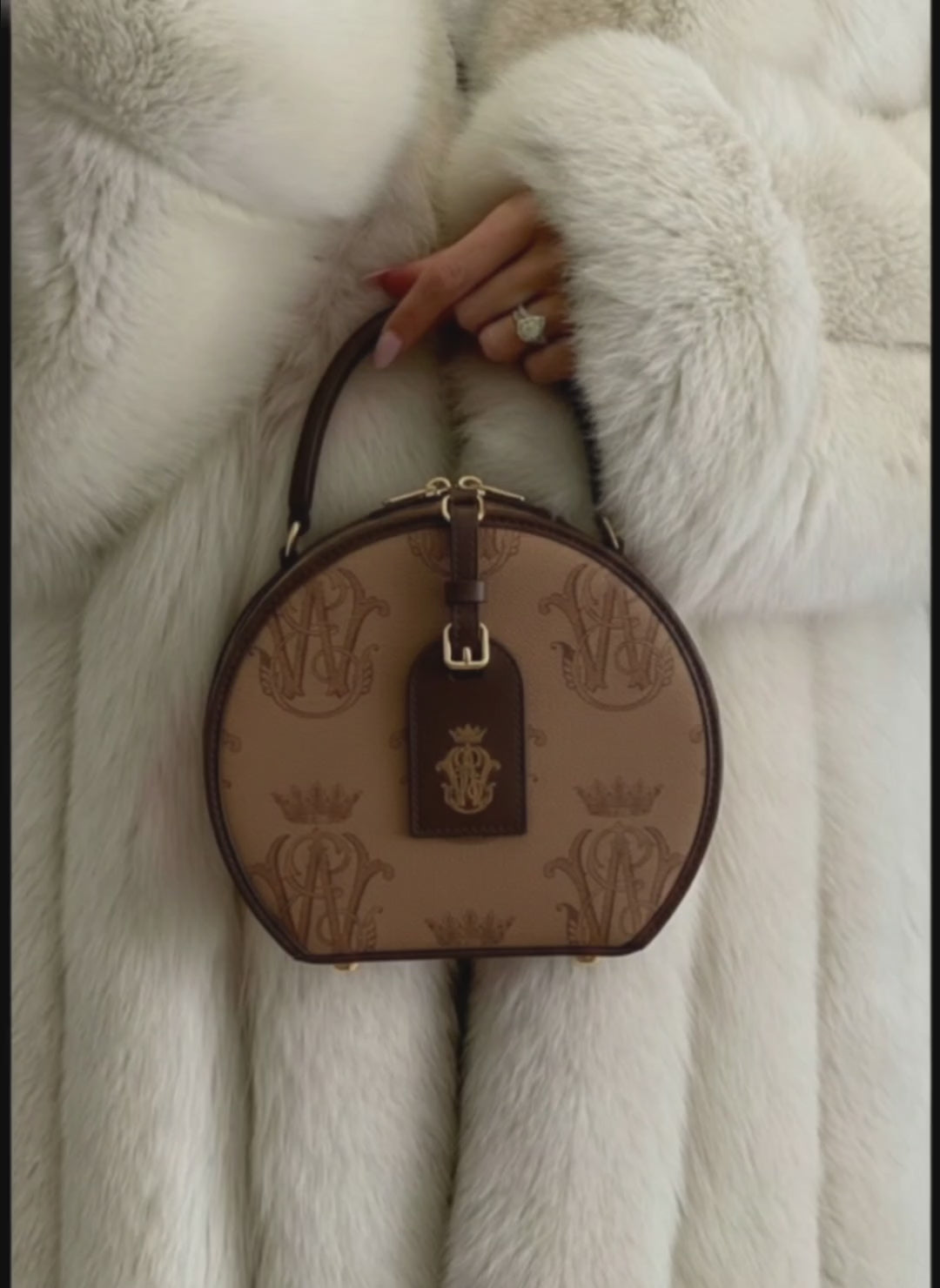 The Boss genuine leather handbag