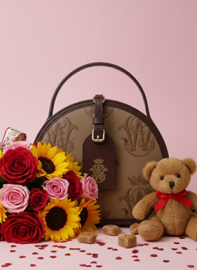 The Boss genuine leather handbag